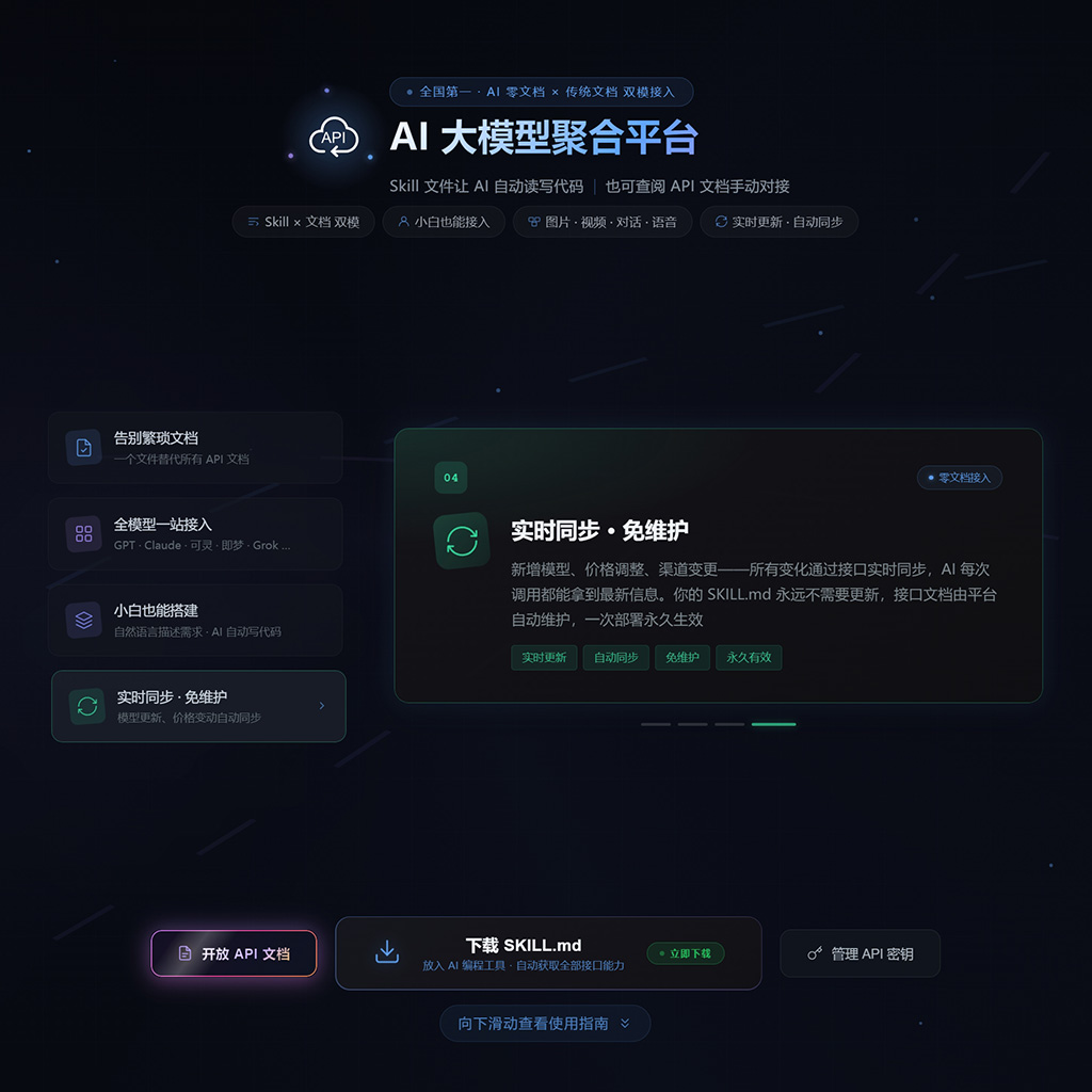 超低价API接口聚合